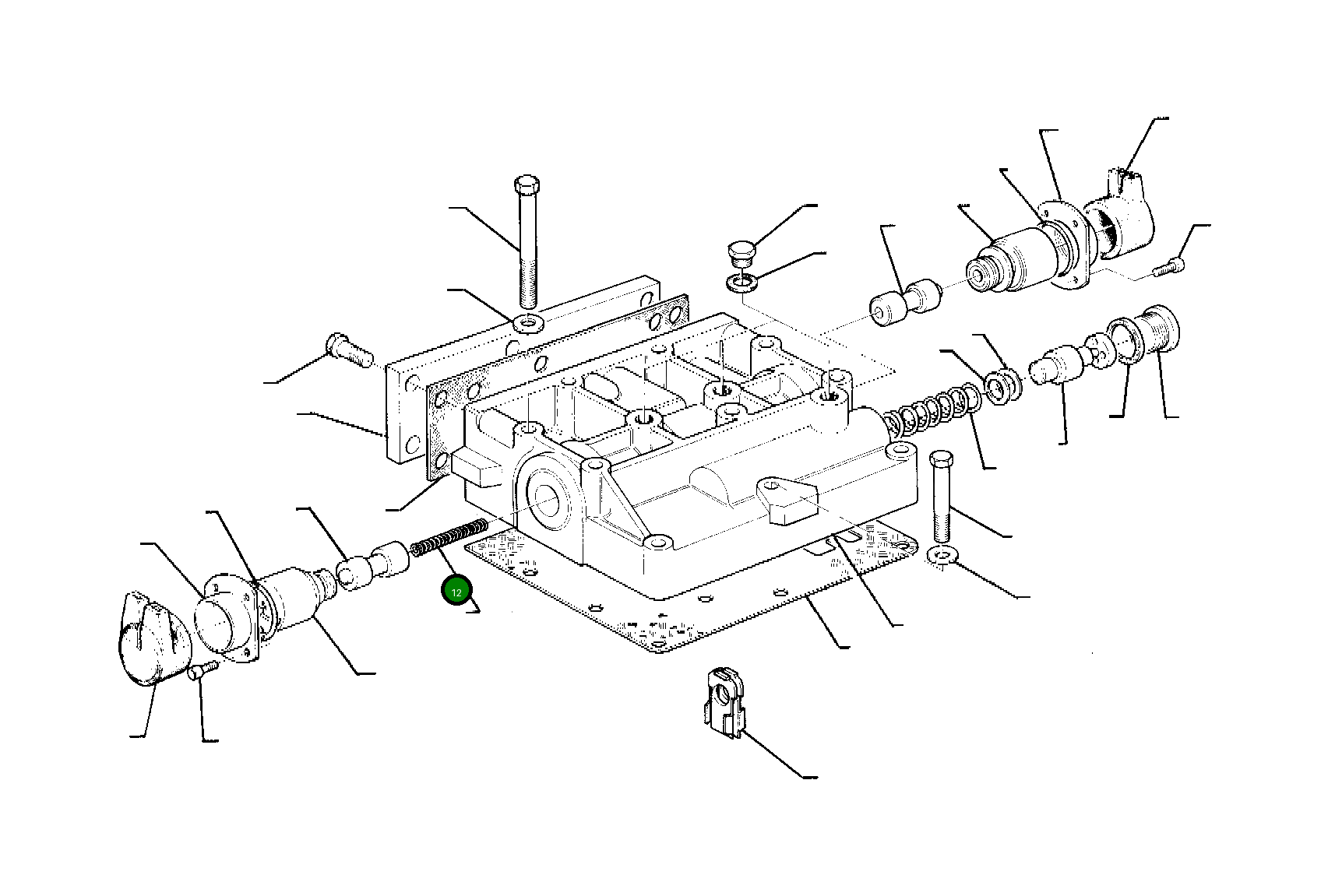 Болт 801014082 Komatsu
