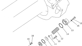 Корпус 235-43-19110 Komatsu