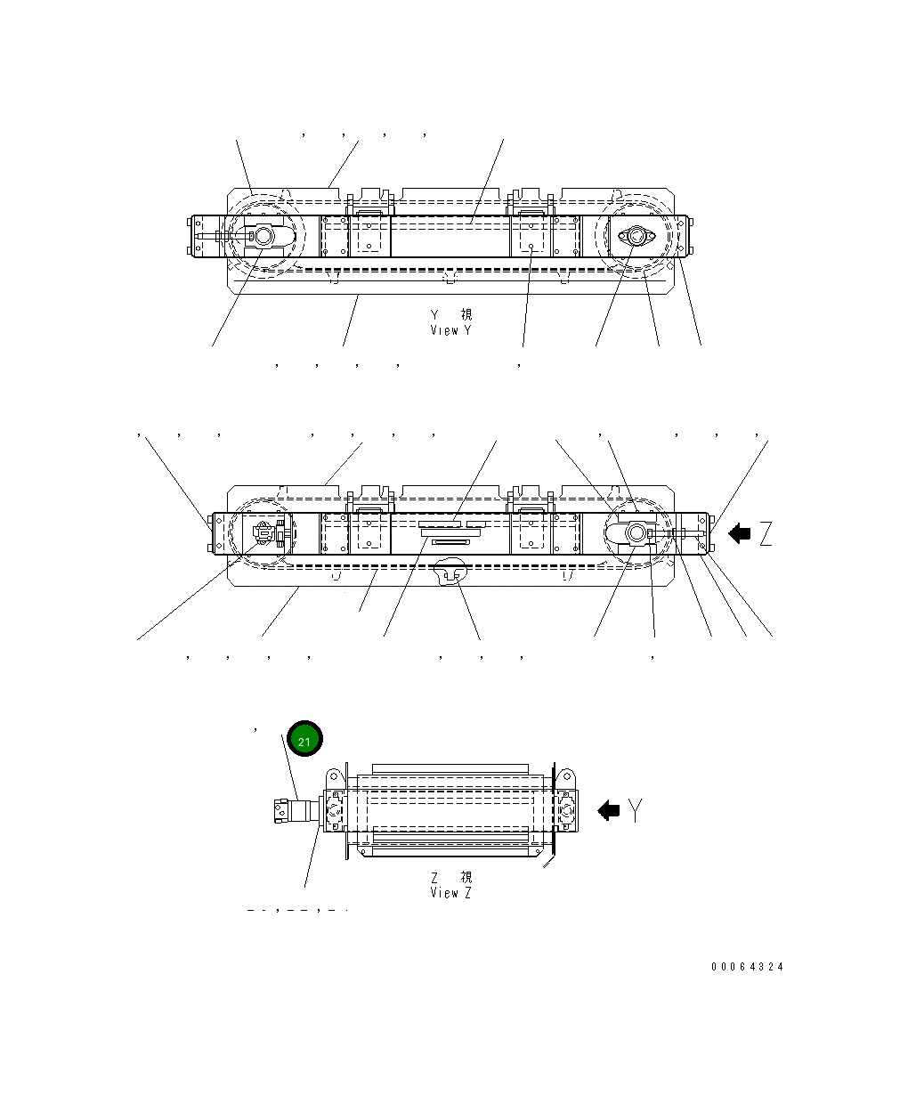 Болт MFT0000471 Komatsu