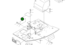 Крышка 22U-54-13871 Komatsu