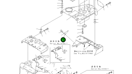 Крышка 19M-54-16780 Komatsu