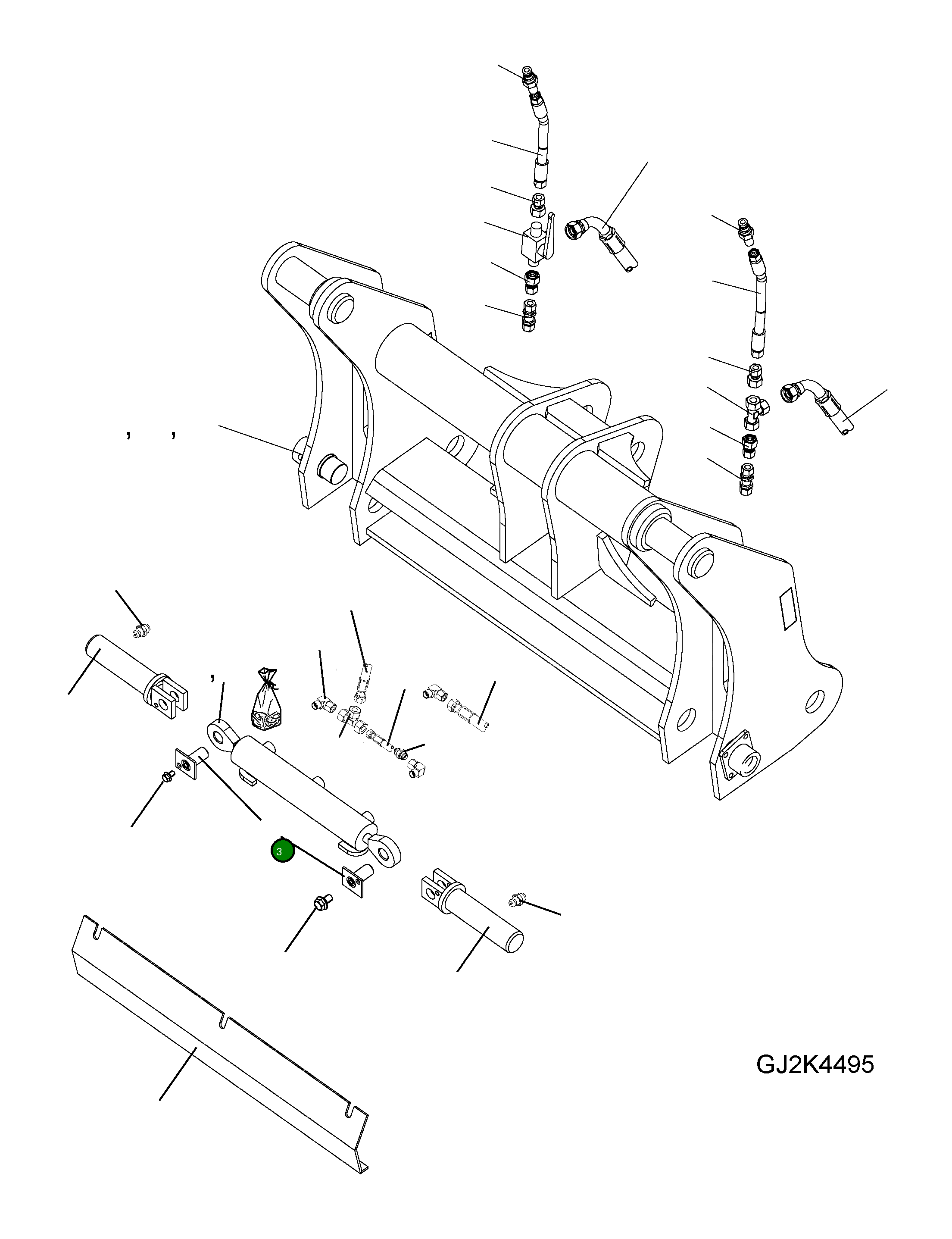 Болт 42Y-71-H0P88 Komatsu