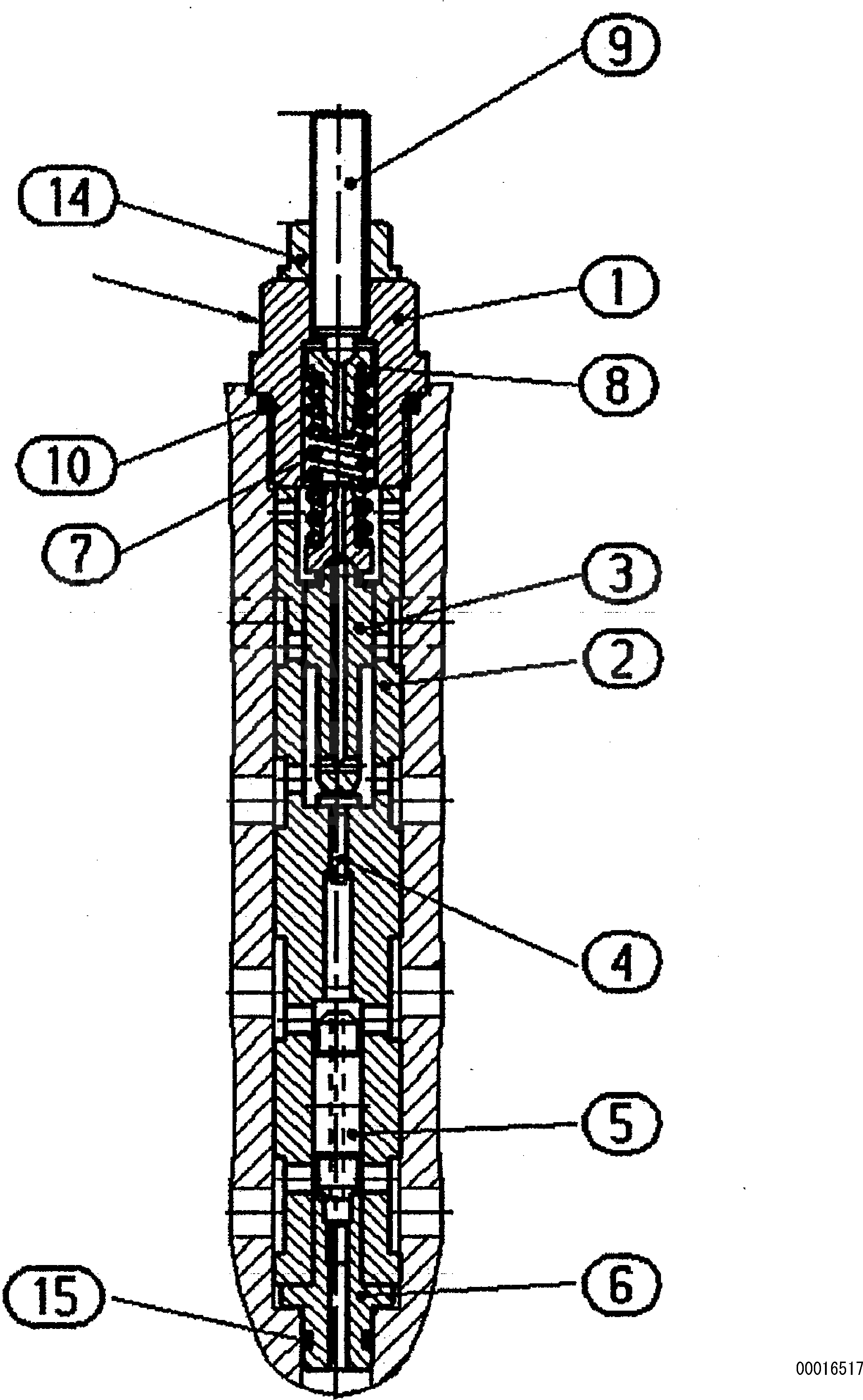 Кольцо уплотнительное (O-Ring) UCR909083757  Komatsu