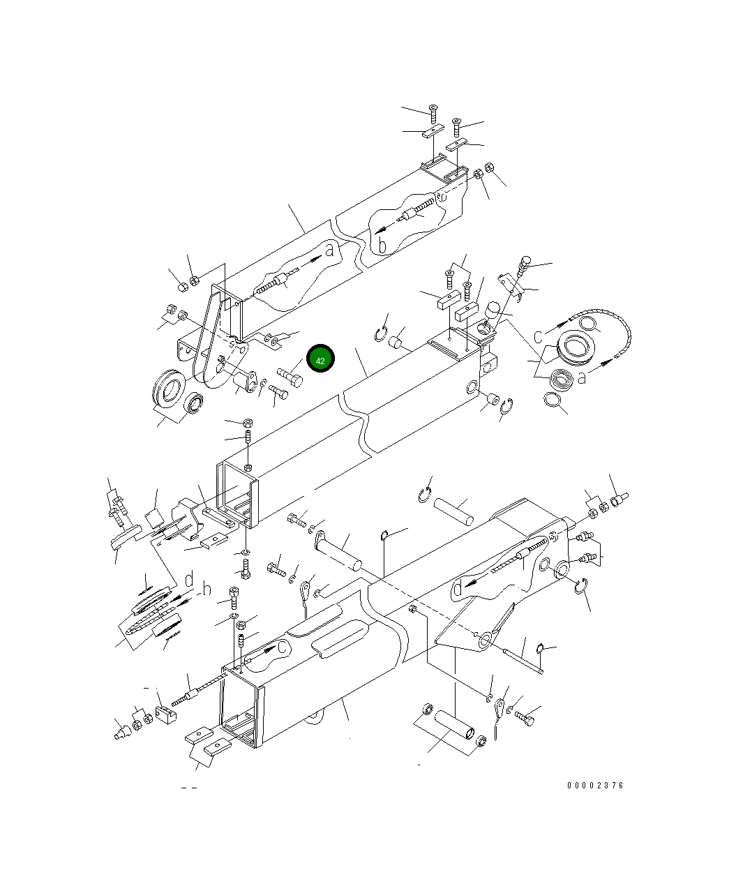 Болт MH21015-12060 Komatsu
