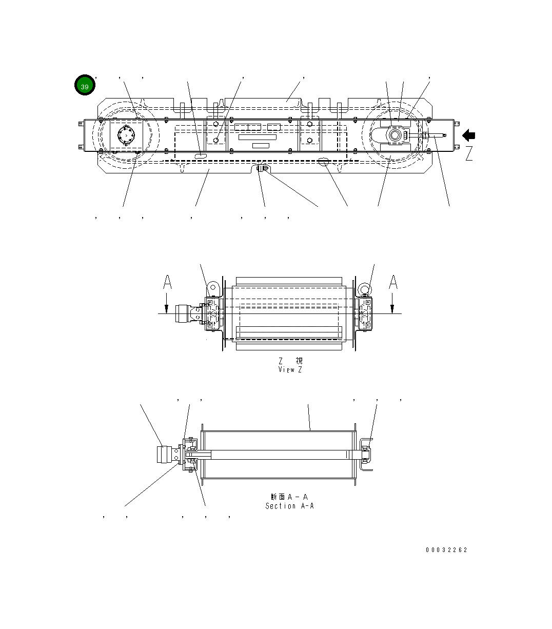 Болт MFS0000660 Komatsu