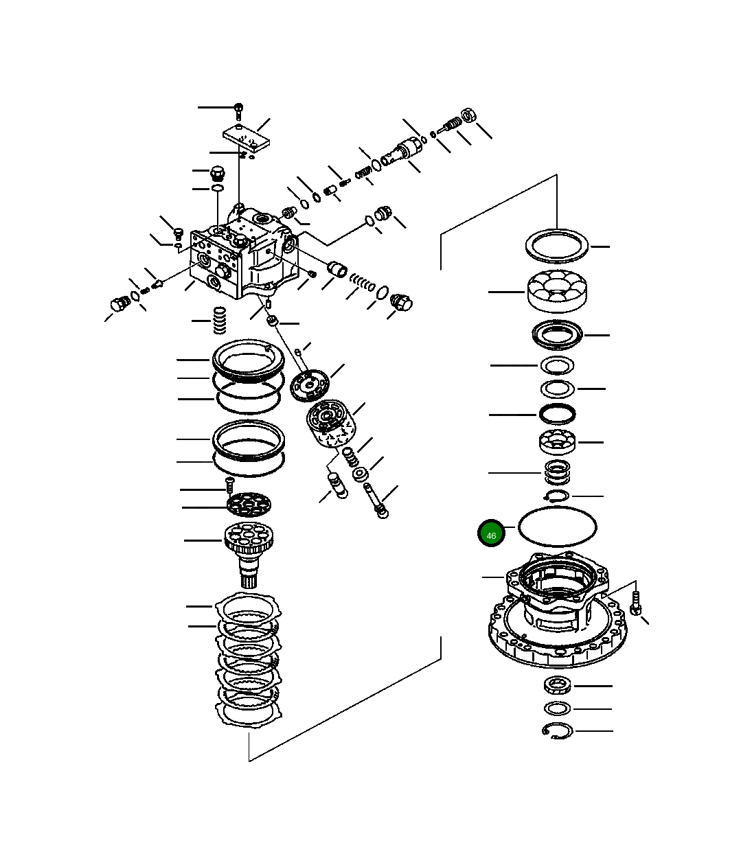 Кольцо уплотнительное (O-Ring) 565-14-22440 Komatsu