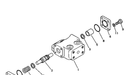 Болт 01010-60620 Komatsu