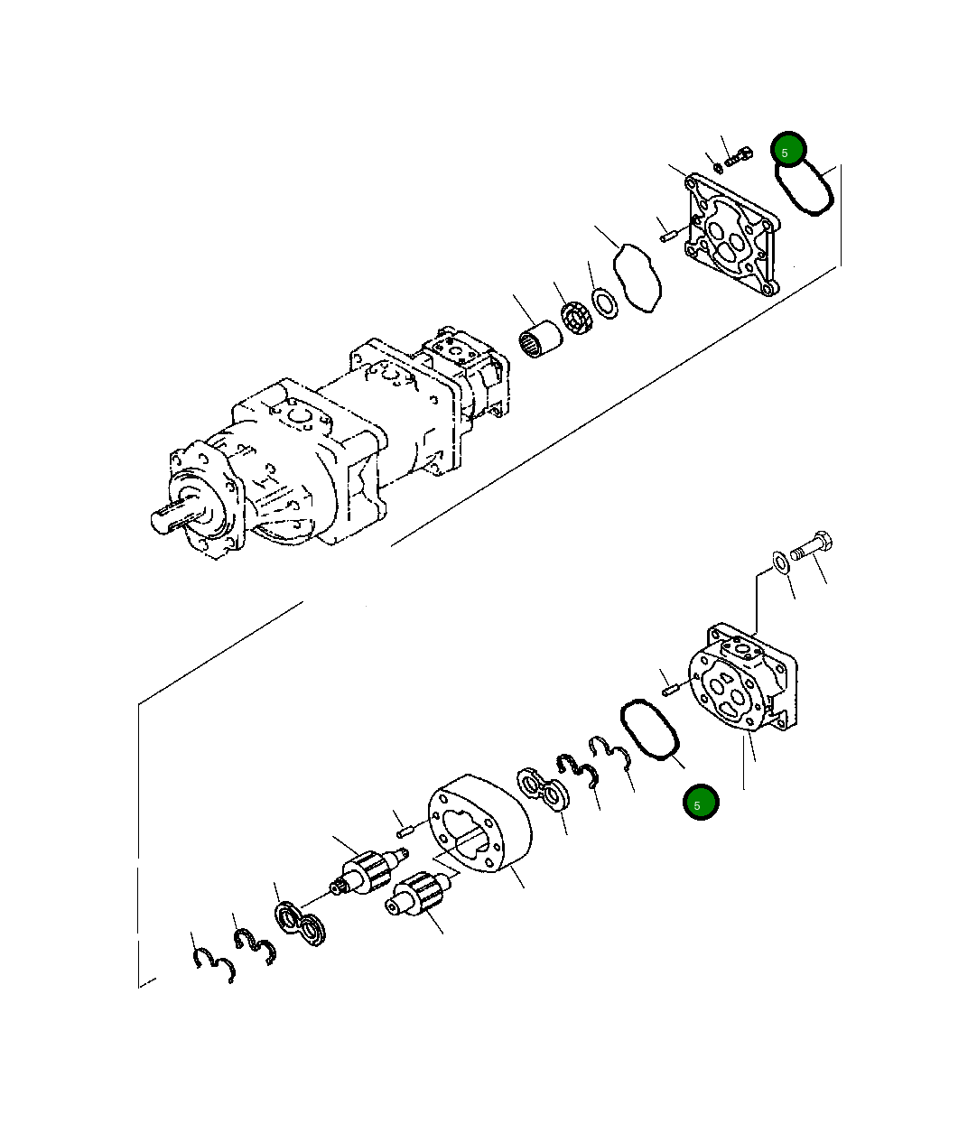 Кольцо уплотнительное (O-Ring) 705-17-01380 Komatsu