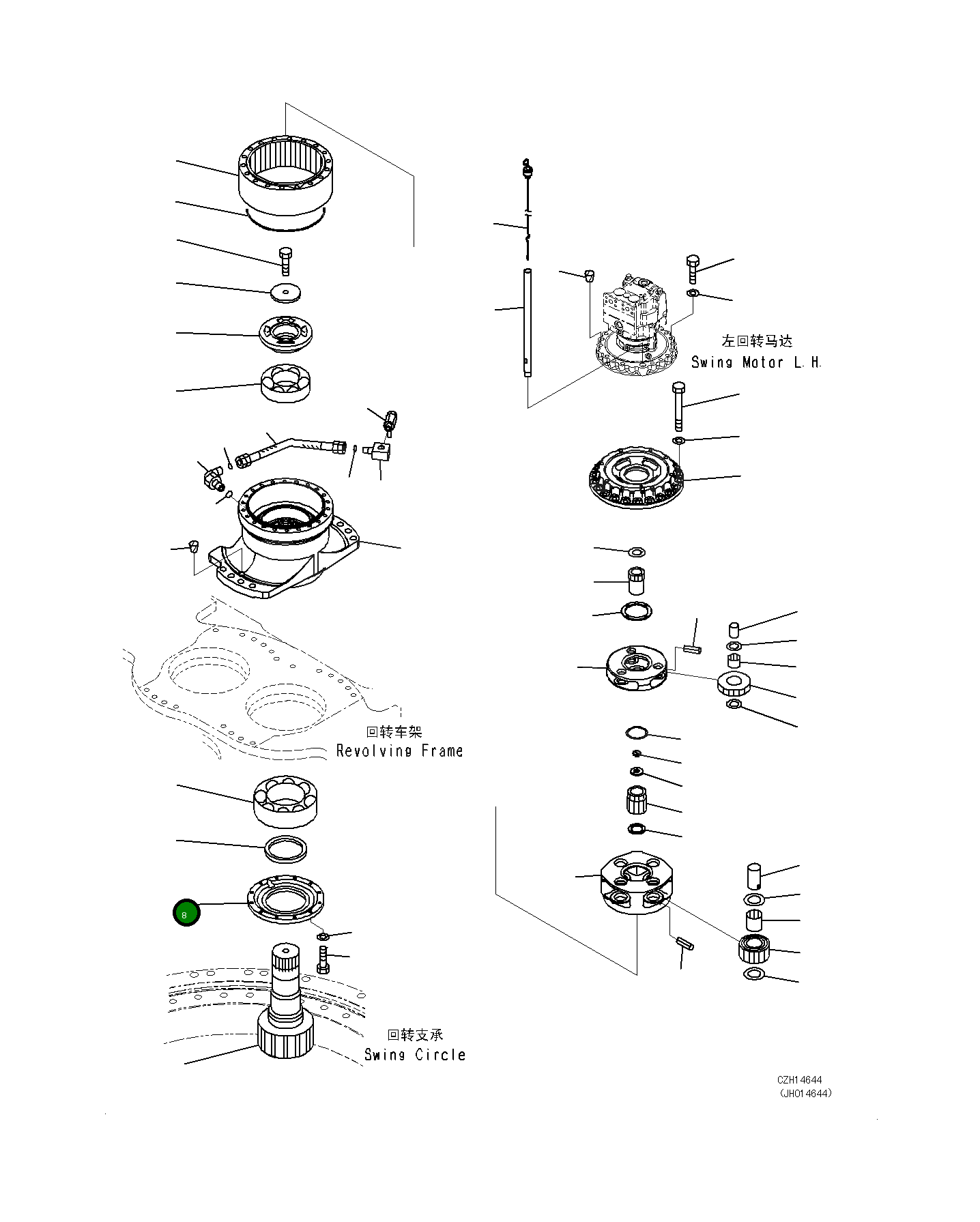 Крышка 207-26-54263 Komatsu