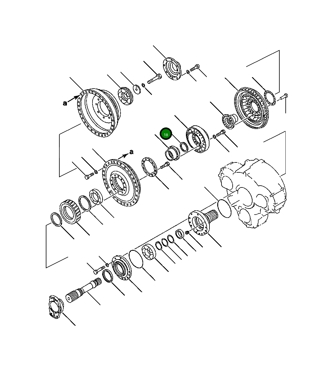Кольцо 04064 08025  Komatsu