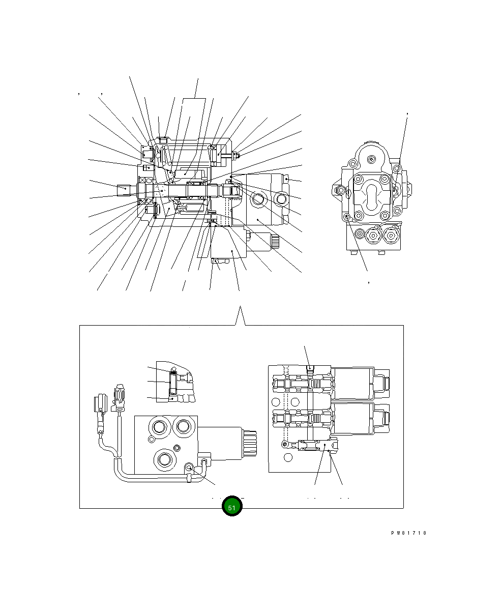 Болт YM172422-73660 Komatsu