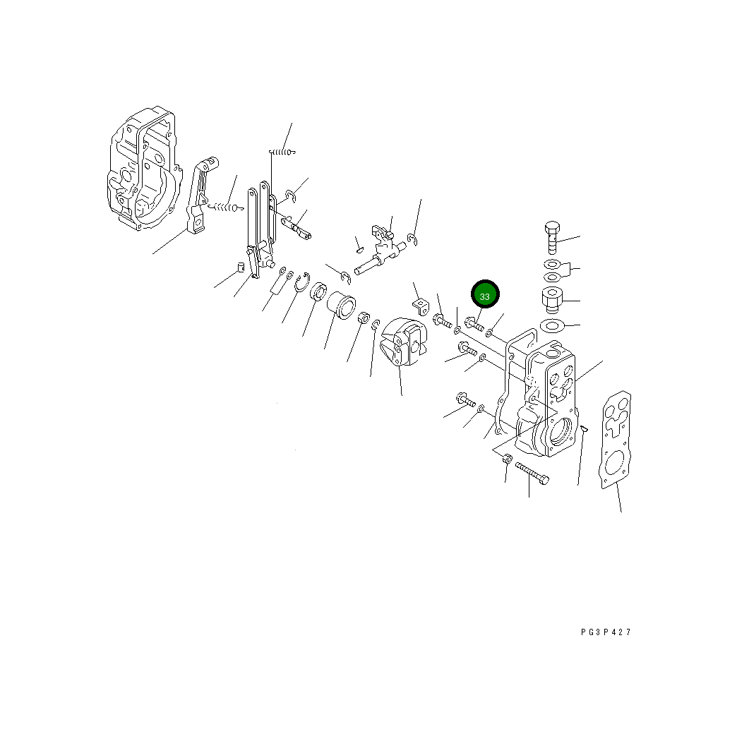 Болт ND949044-4060 Komatsu