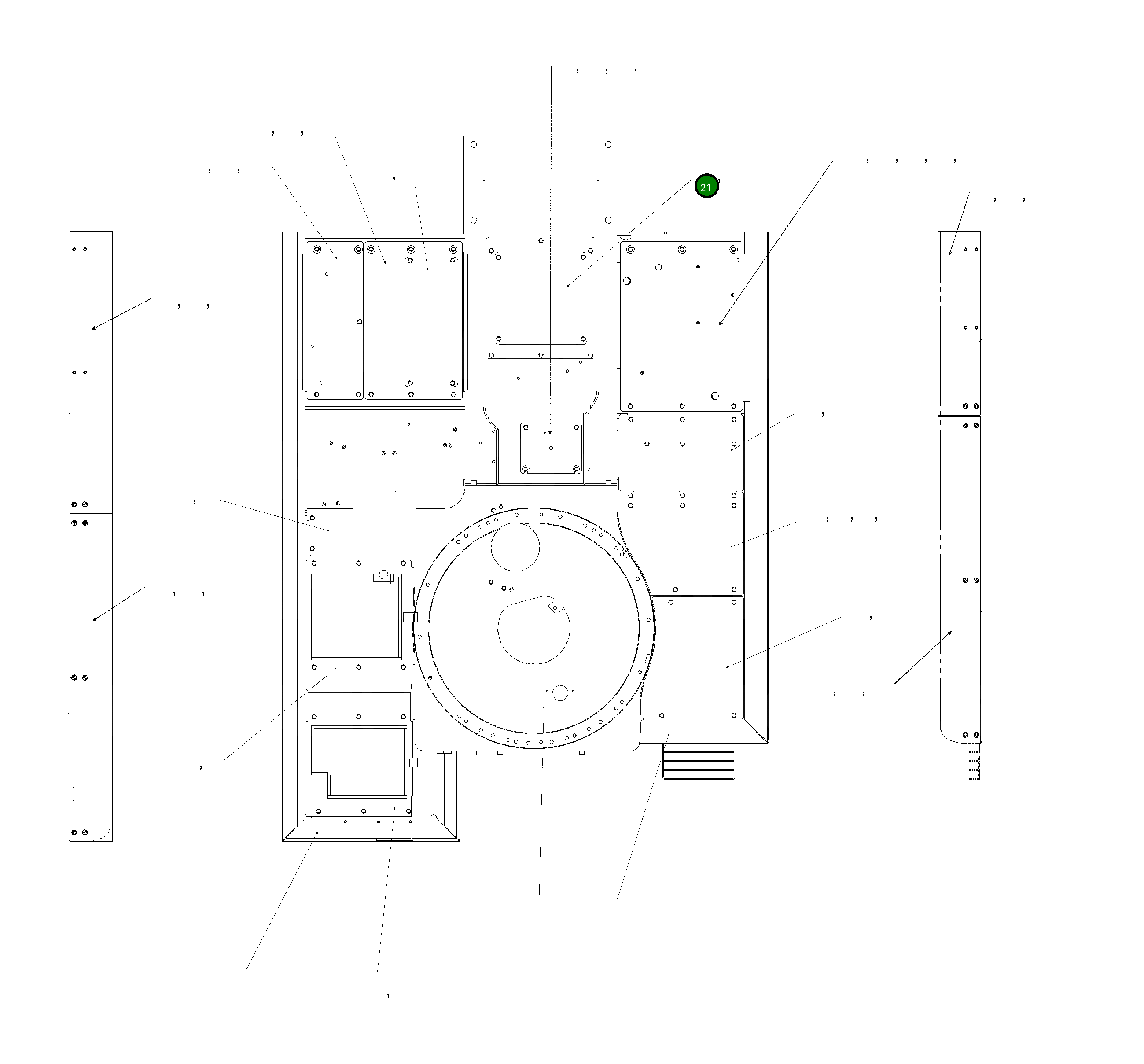 Крышка 20Y-54-62370NK  Komatsu