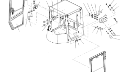 Крышка 423-56-H3830 Komatsu