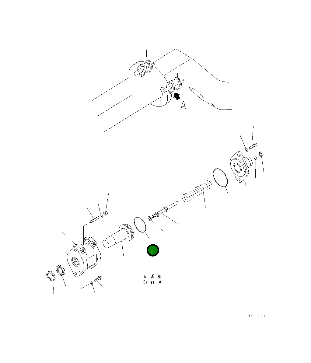 Кольцо уплотнительное (O-Ring) 234-43-39310 Komatsu