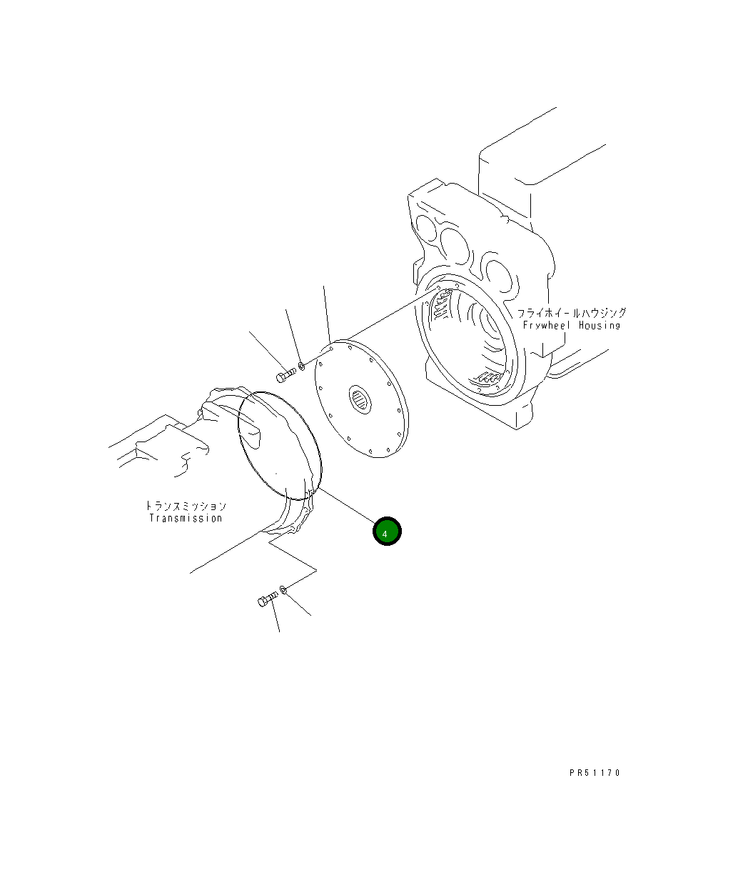 Кольцо уплотнительное (O-Ring) 232-A11-1140 Komatsu