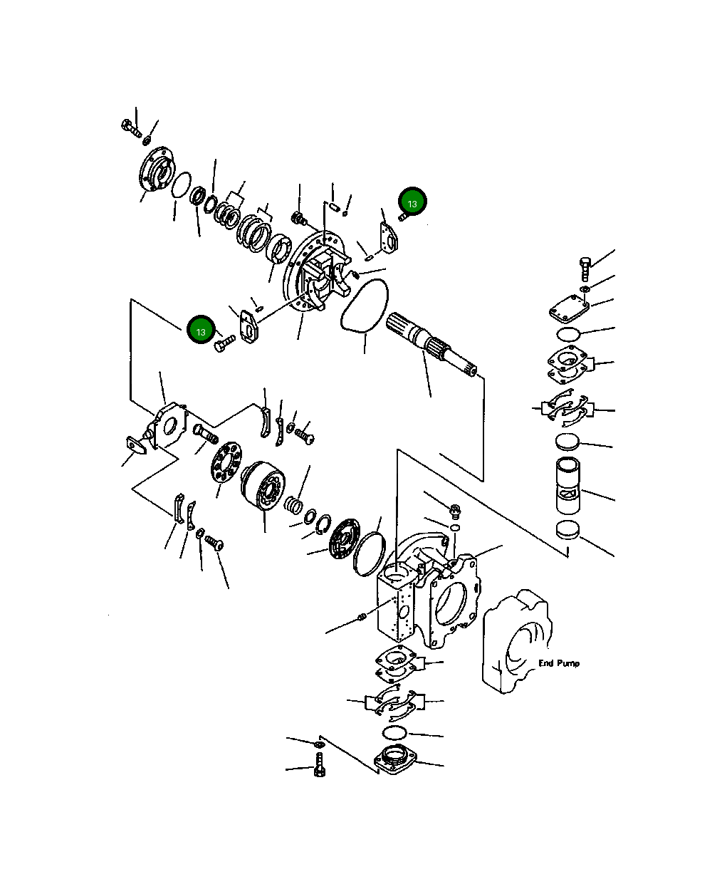 Болт 10101-30816 Komatsu