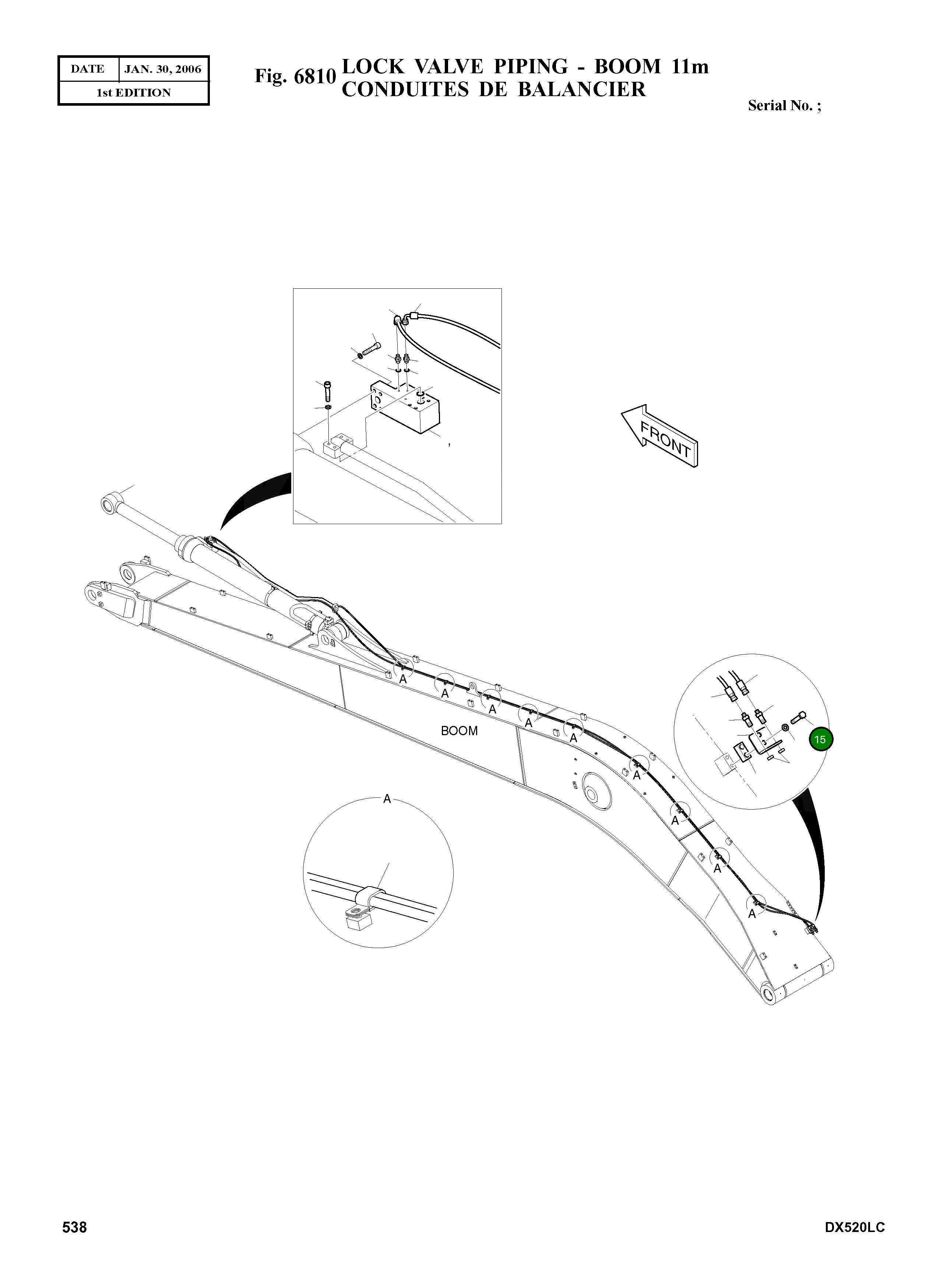 Болт S0563466 Komatsu