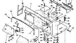 Шнуровка 565-54-12650 Komatsu