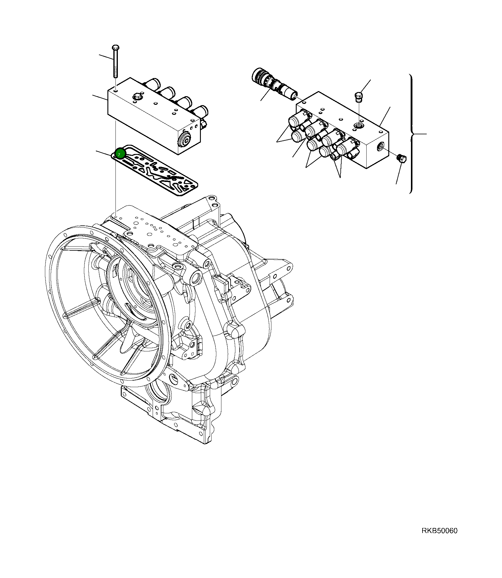 Болт CA0020809 Komatsu
