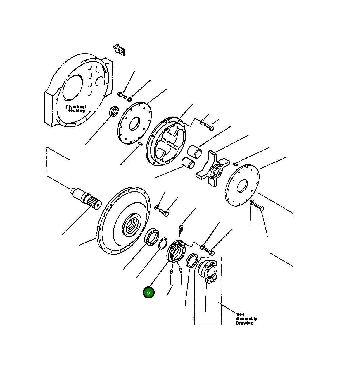 Крышка 561-01-62121 Komatsu