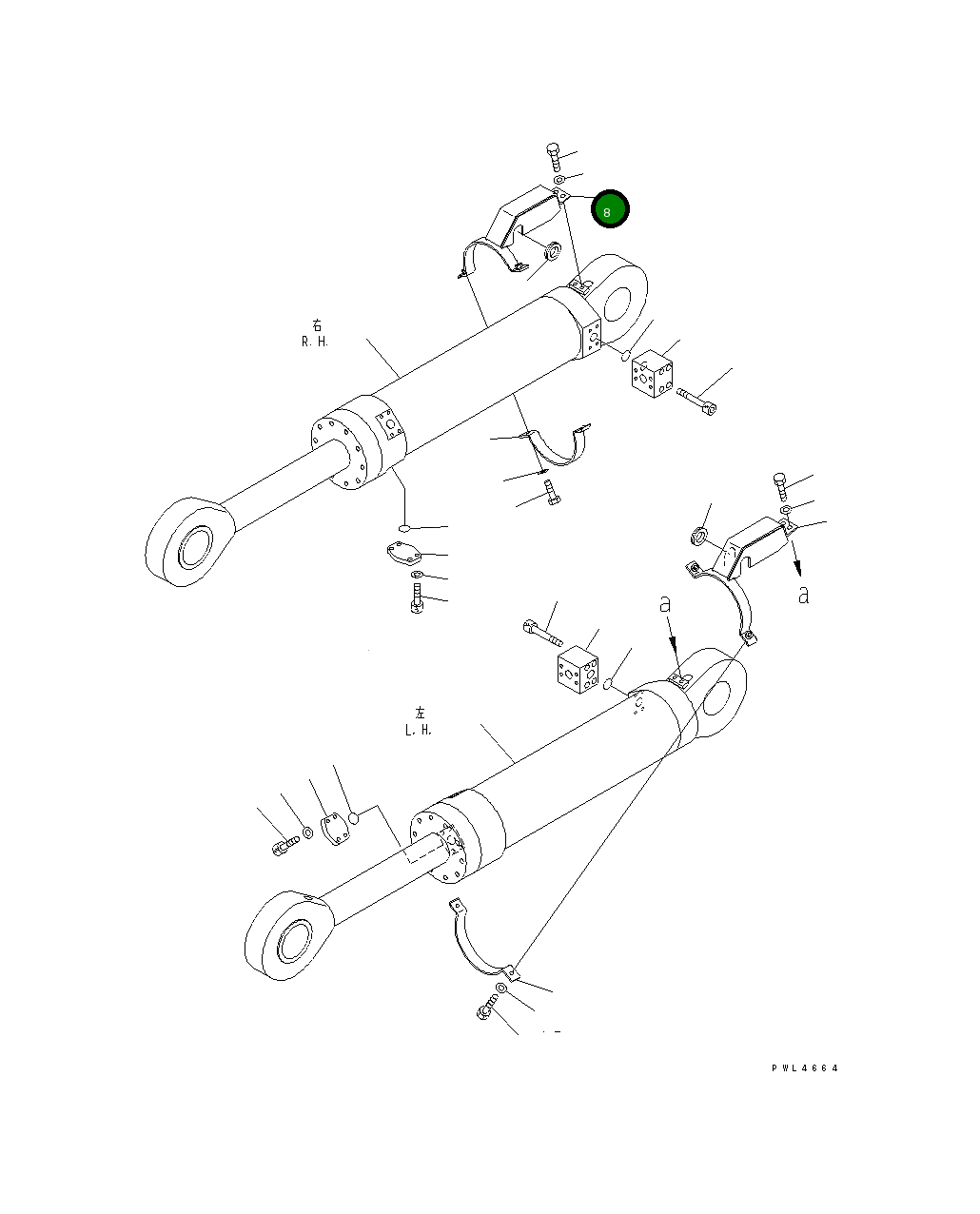 Крышка 21T-960-1150 Komatsu