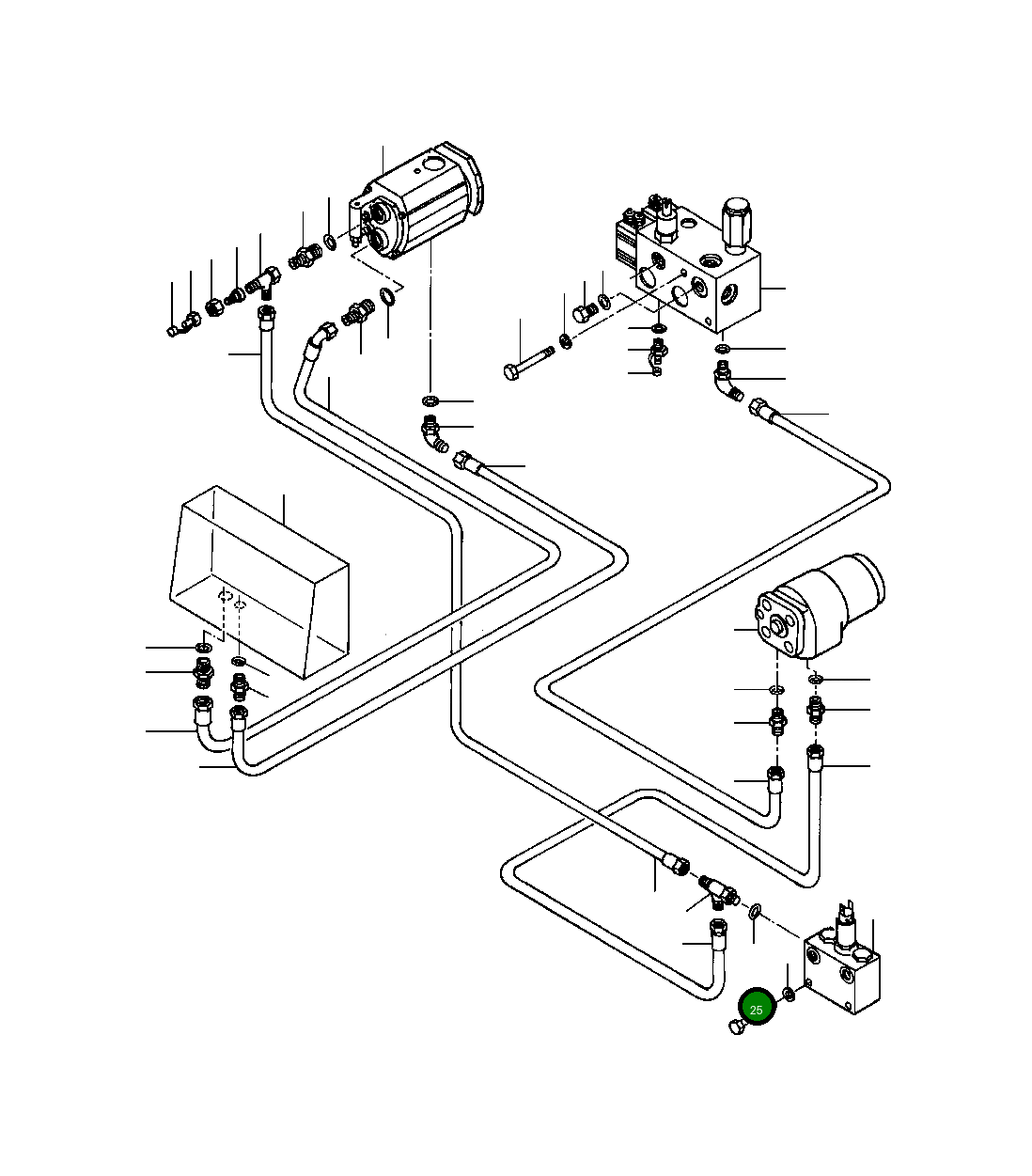 Болт 277 232 Komatsu