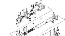 Палец 154-65-16440 Komatsu