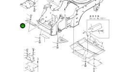 Крышка 21J-54-11992 Komatsu