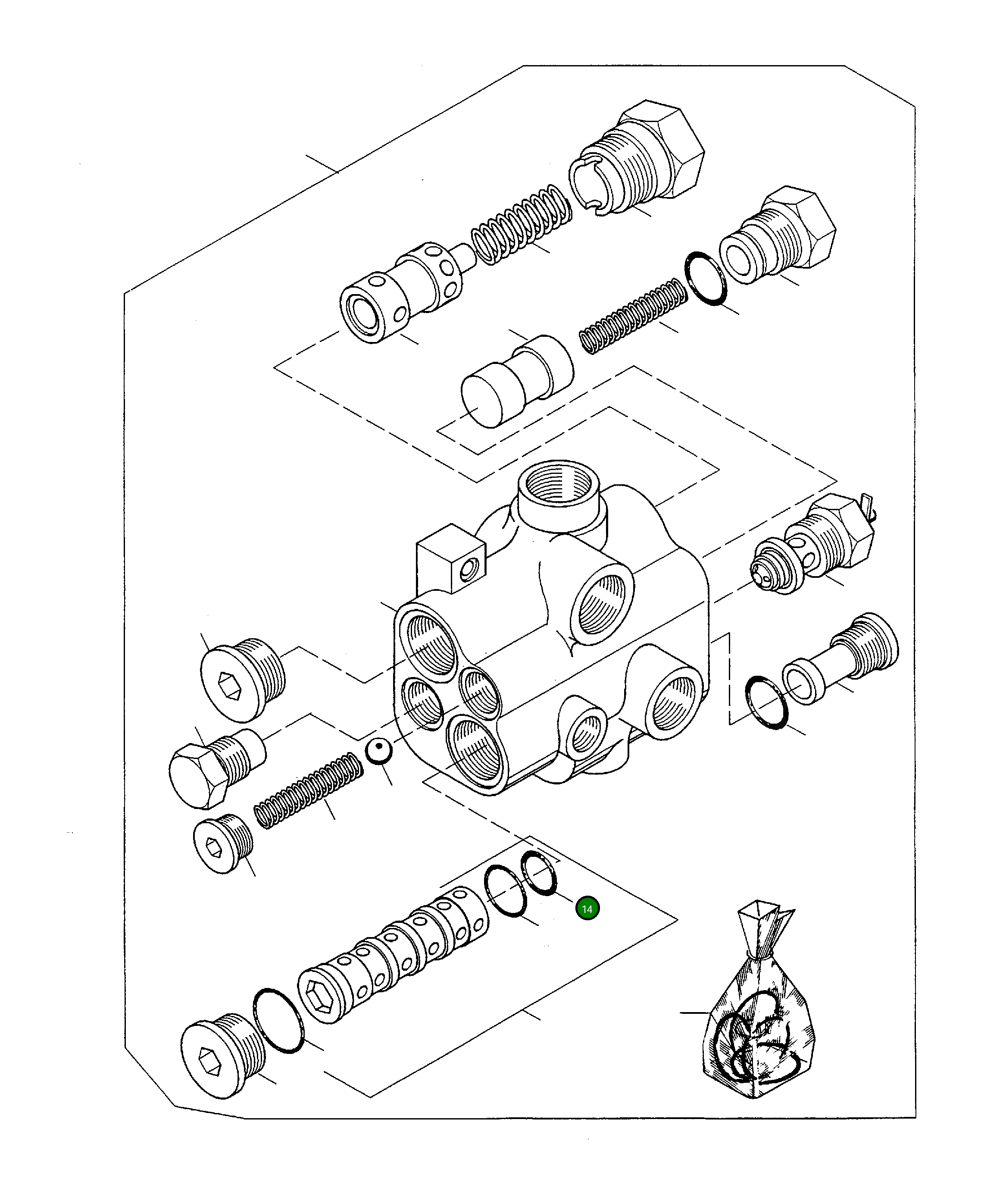 Кольцо уплотнительное (O-Ring) 42Y-16-H0P11 Komatsu