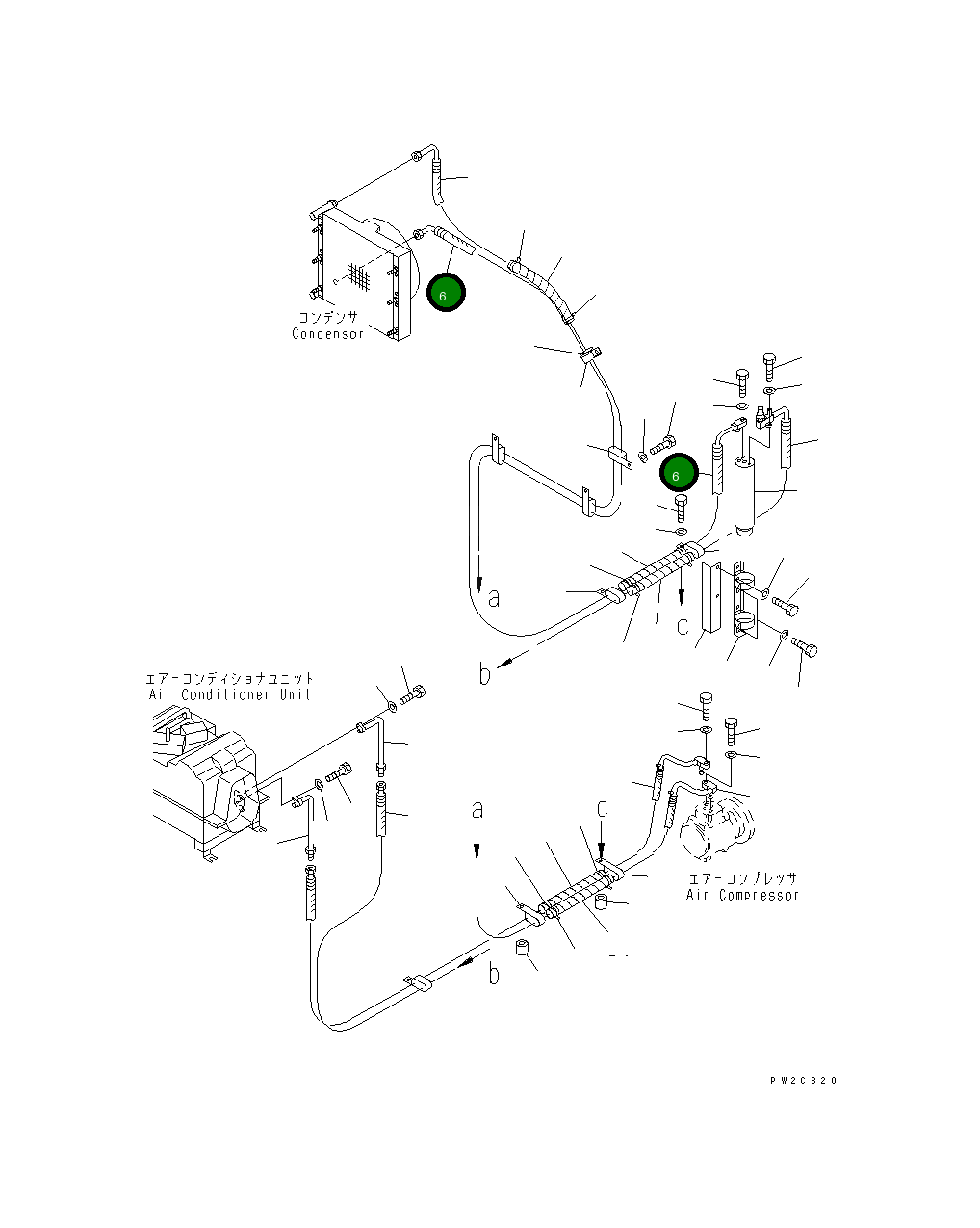 Кольцо уплотнительное (O-Ring) 23D-809-2820 Komatsu