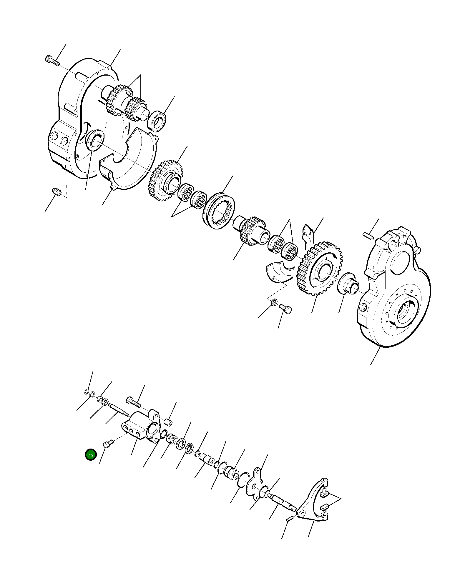 Кольцо HU3571427  Komatsu
