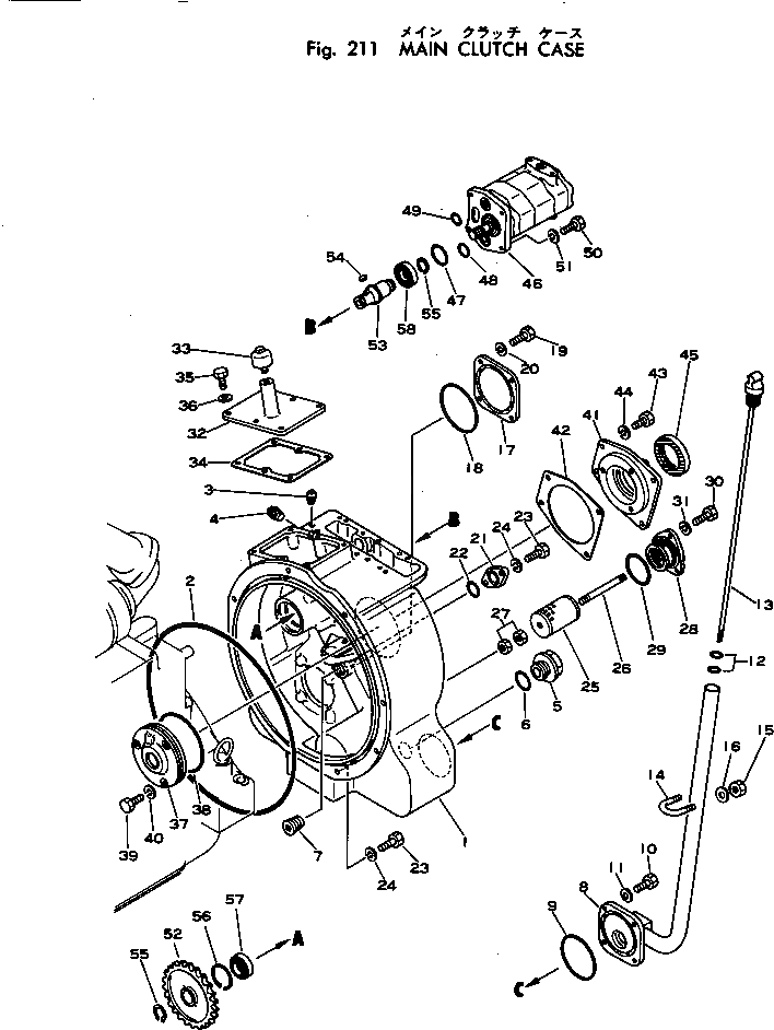 Крышка 125-15-11240  Komatsu