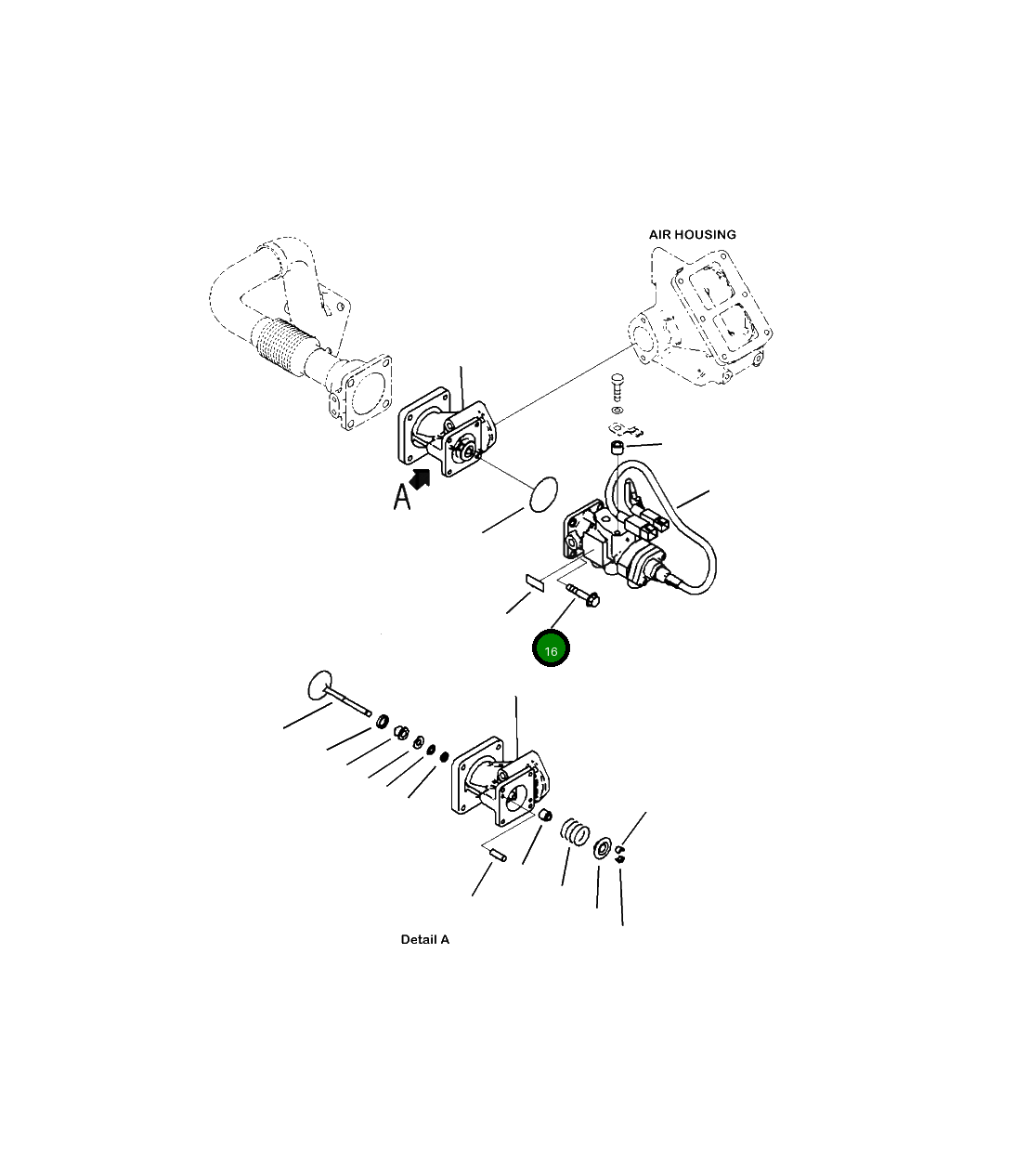 Болт 01437-00820 Komatsu
