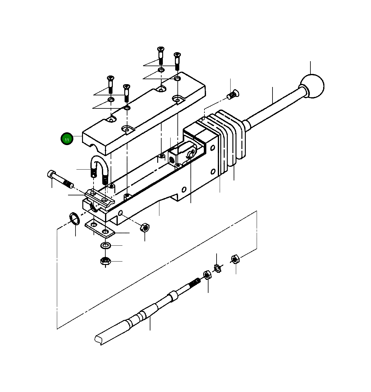 Крышка 1431 712 H1 Komatsu