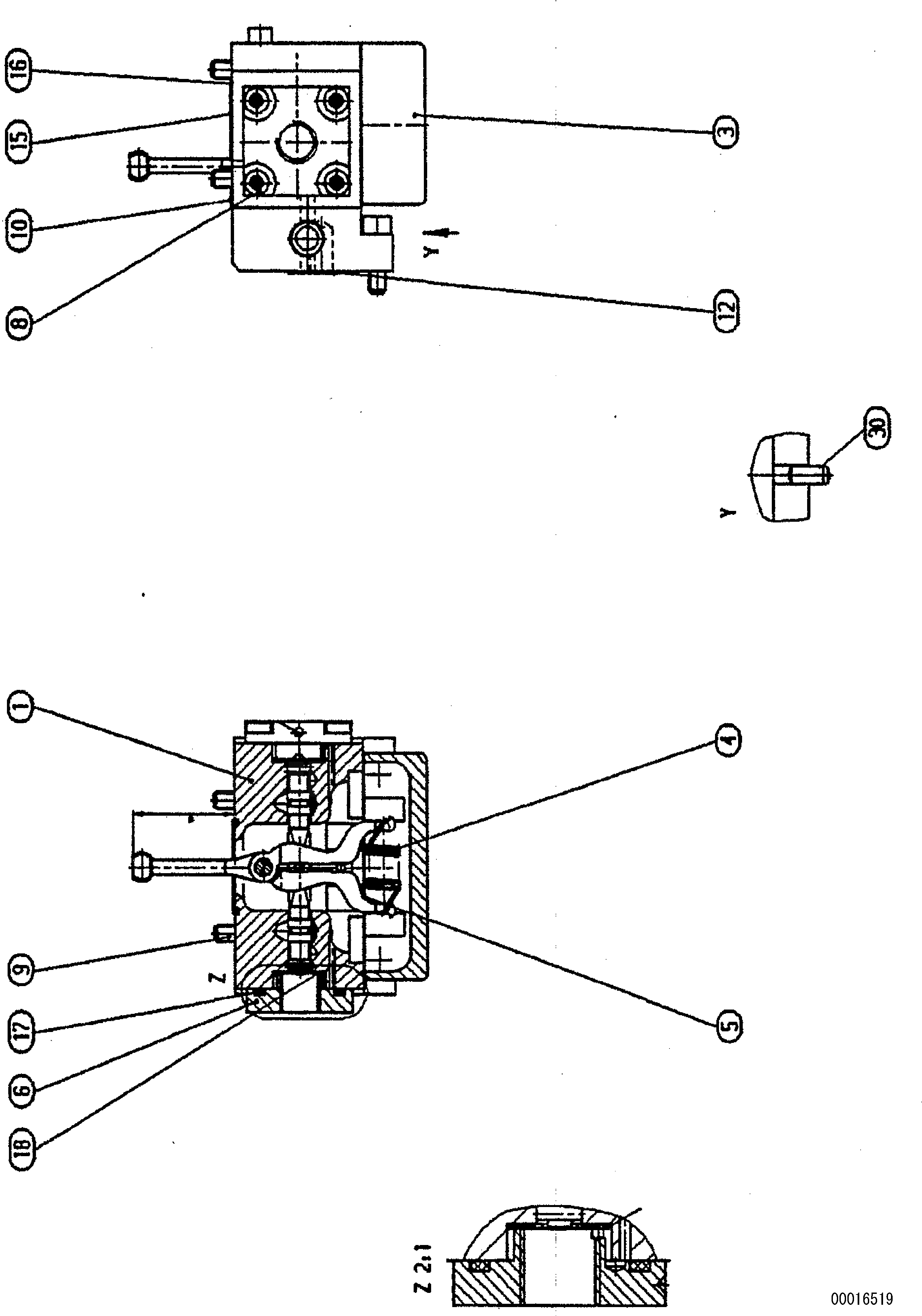 Кольцо уплотнительное (O-Ring) UCR902600641  Komatsu