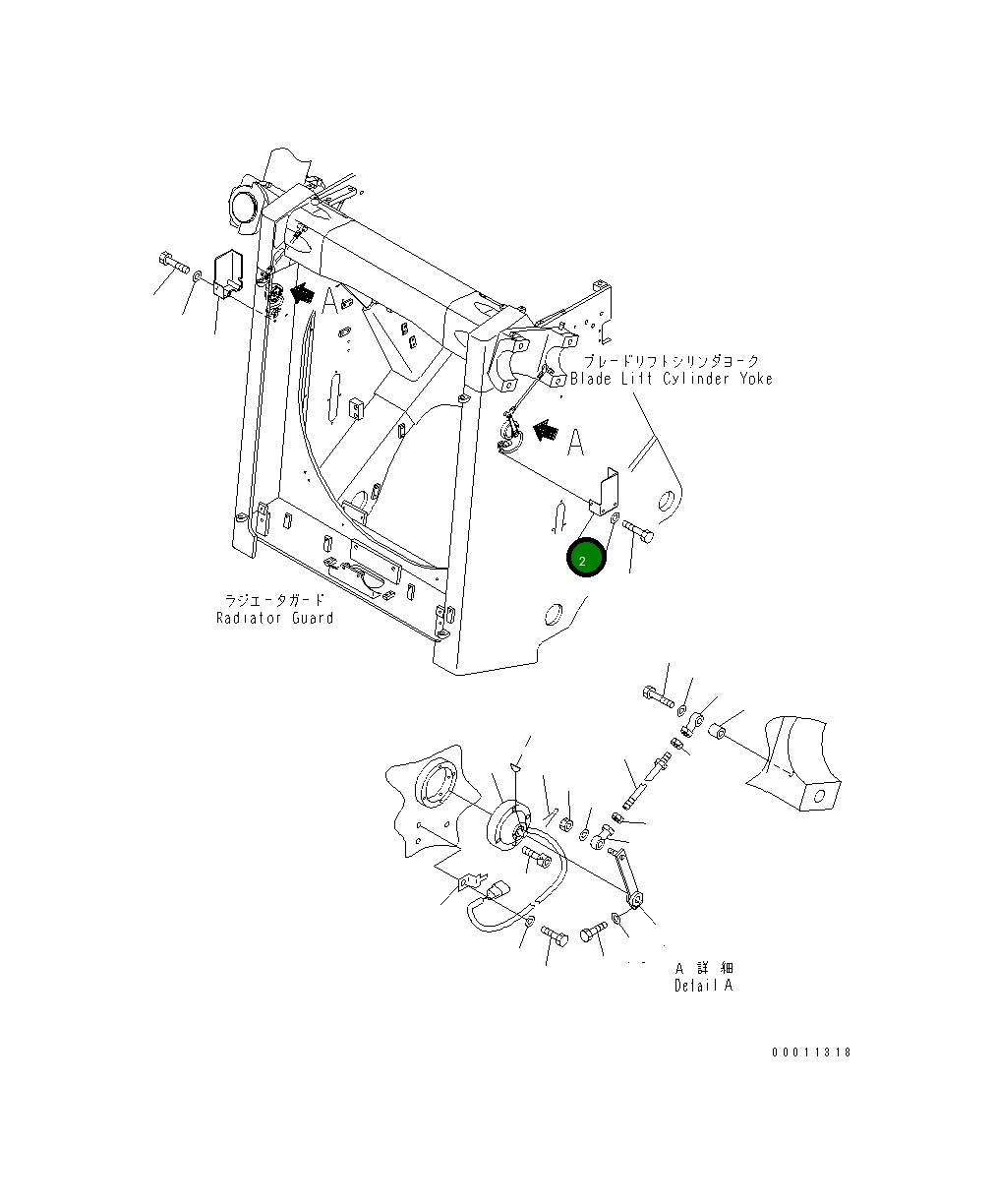 Крышка 198-06-62910 Komatsu