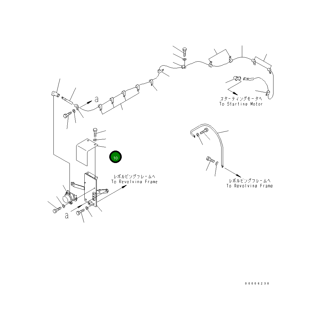 Крышка 209-06-77371 Komatsu