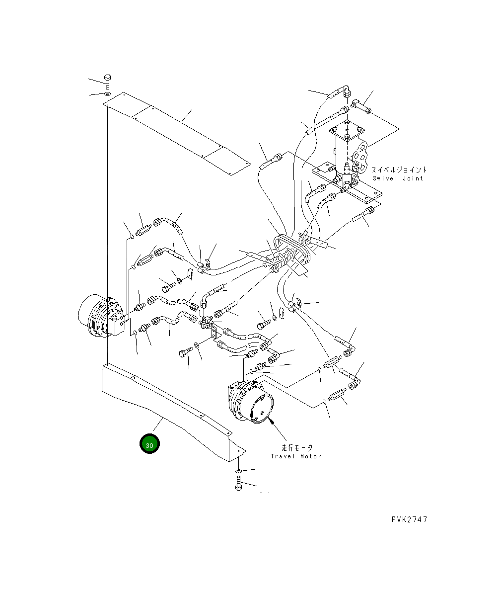 Крышка 10S-62-21190 Komatsu