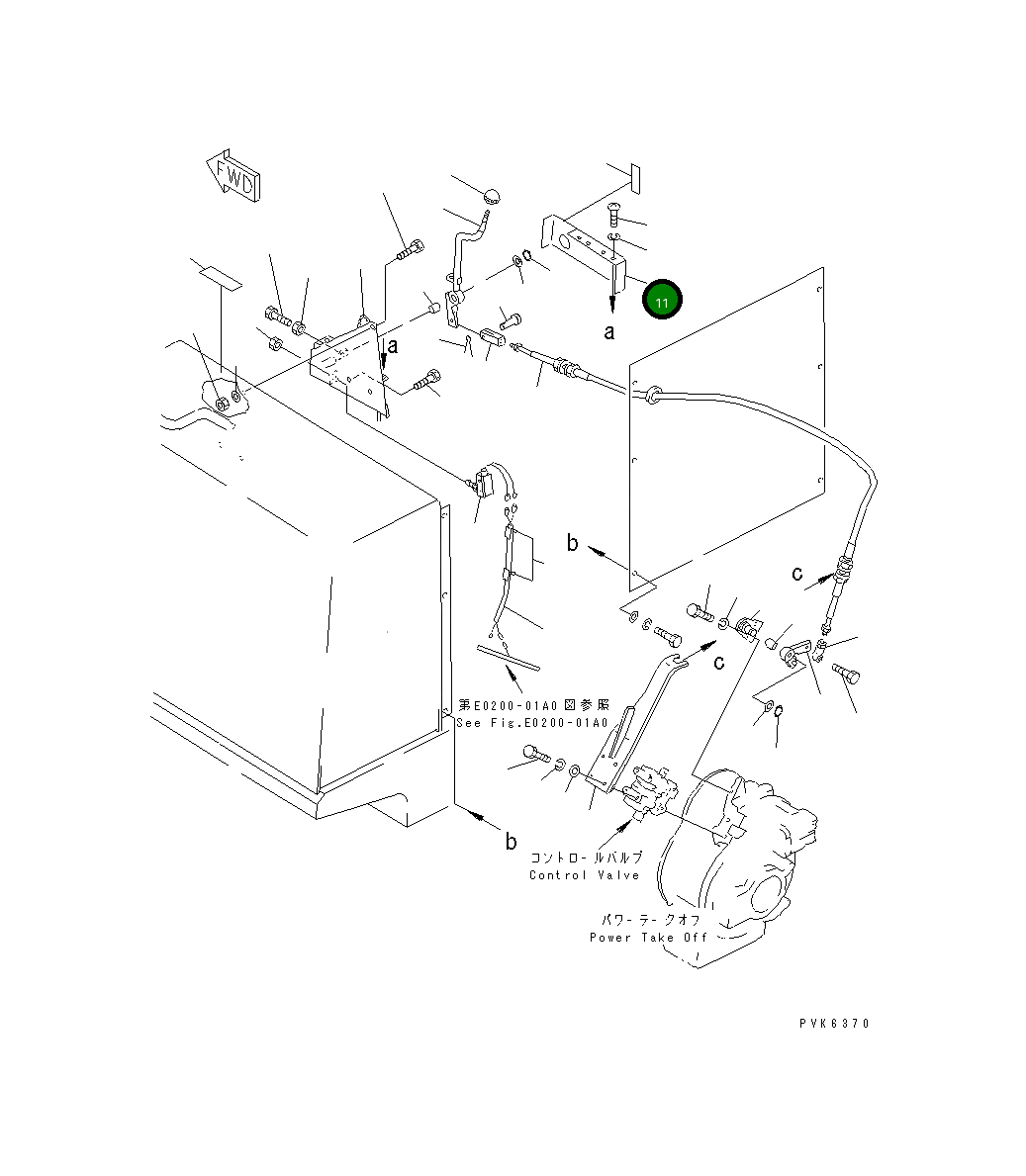 Крышка 113-X56-3731 Komatsu