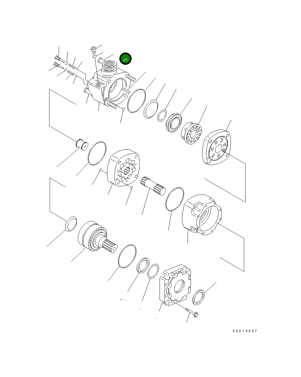 Болт ST14386-005 Komatsu