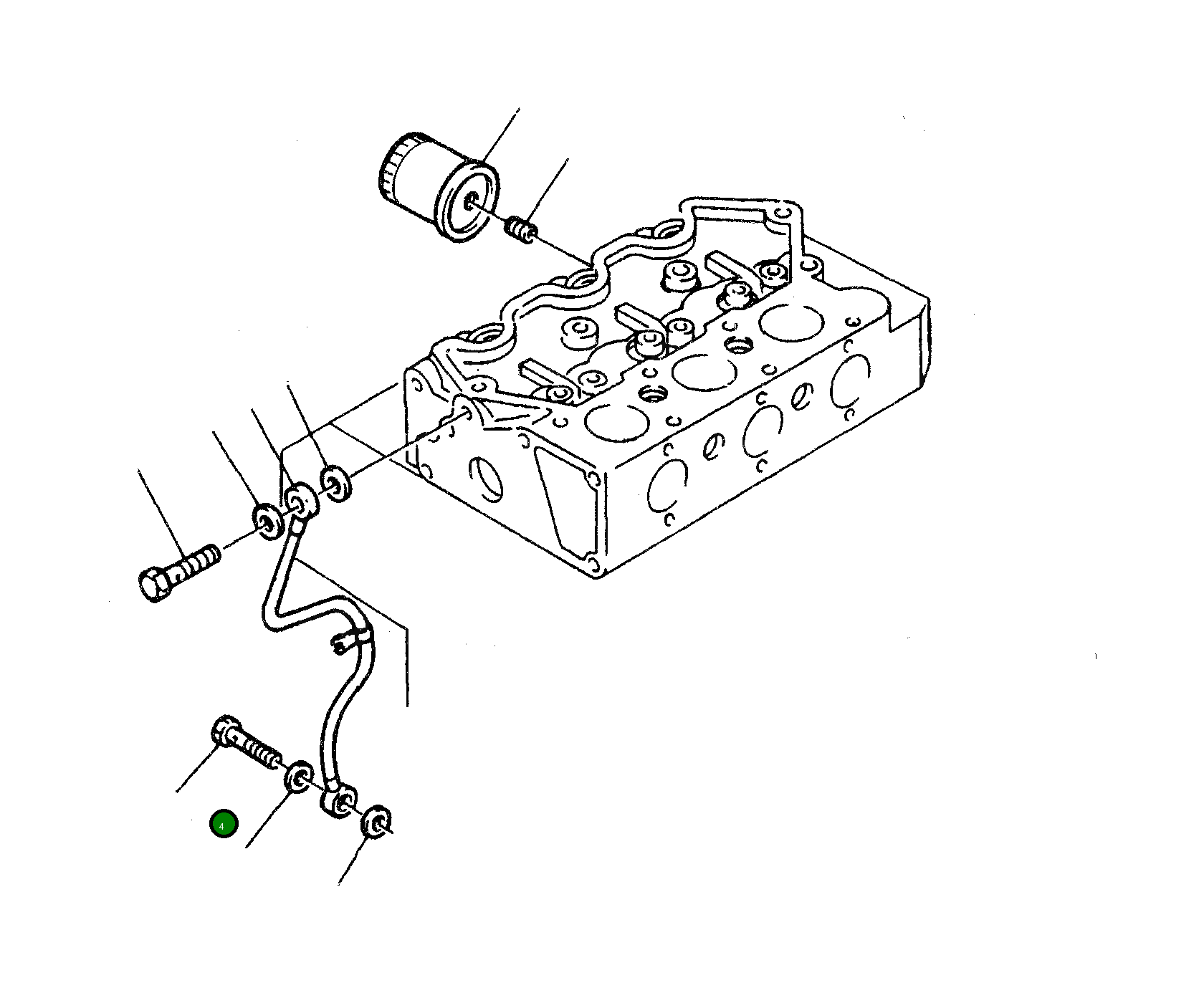 Болт PKP000315 Komatsu