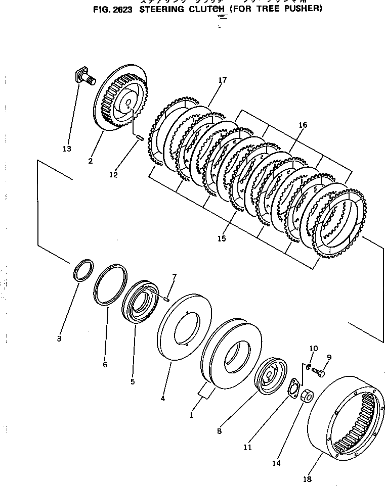 Болт 15B-22-11150  Komatsu
