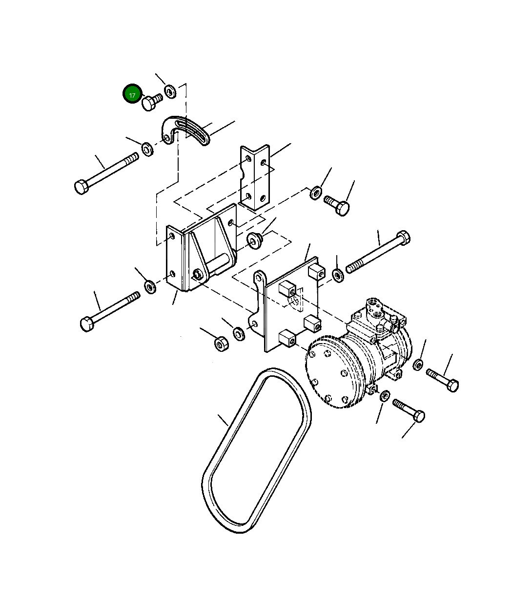 Болт 01010-81039 Komatsu