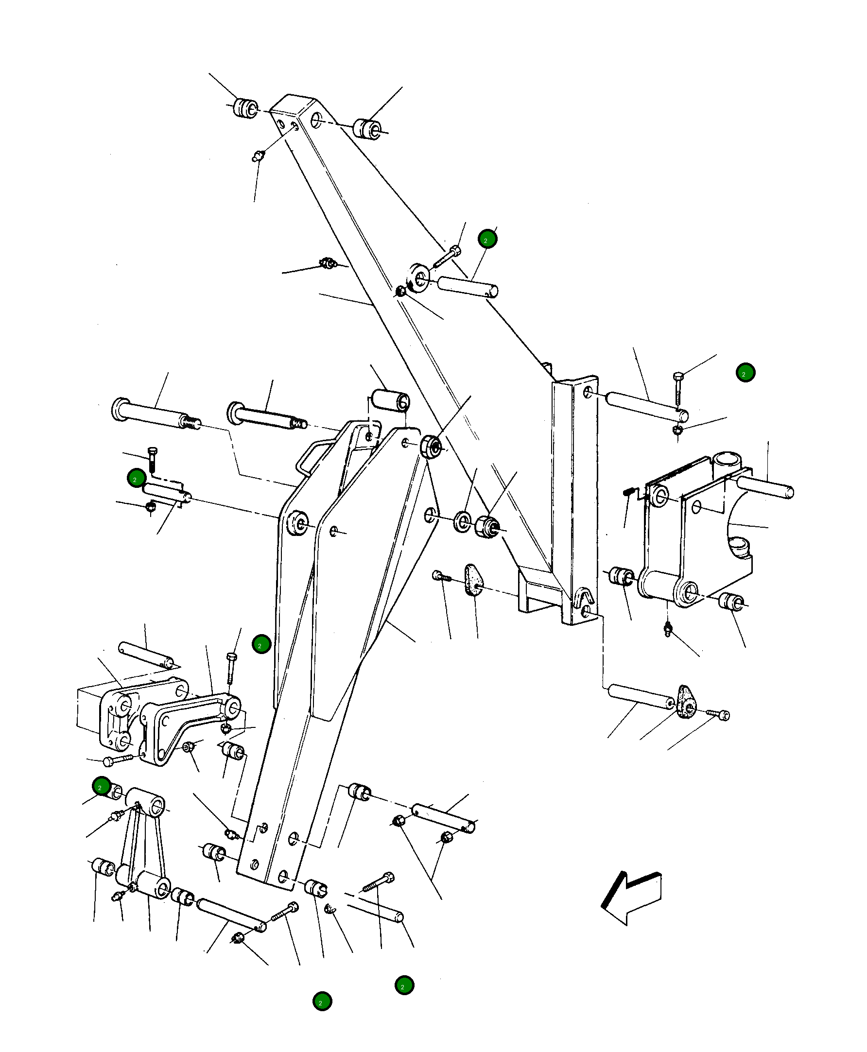 Болт UE9001086 Komatsu