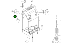 Крышка 427-60-25610 Komatsu