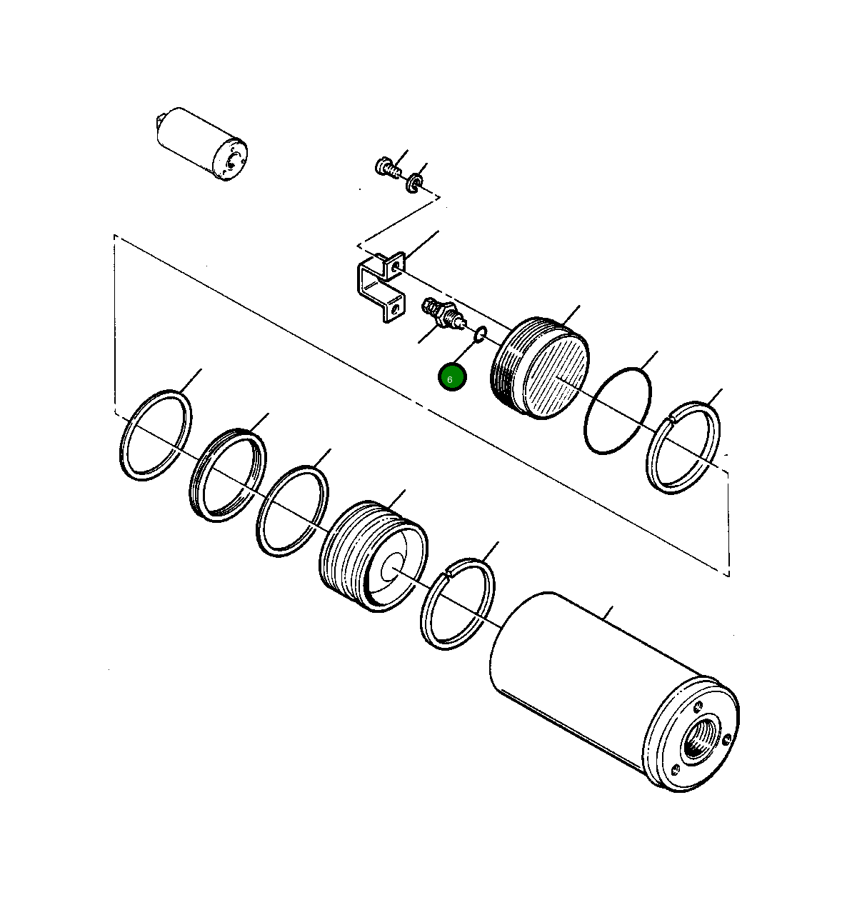 Кольцо уплотнительное (O-Ring) 392 382 R1 Komatsu