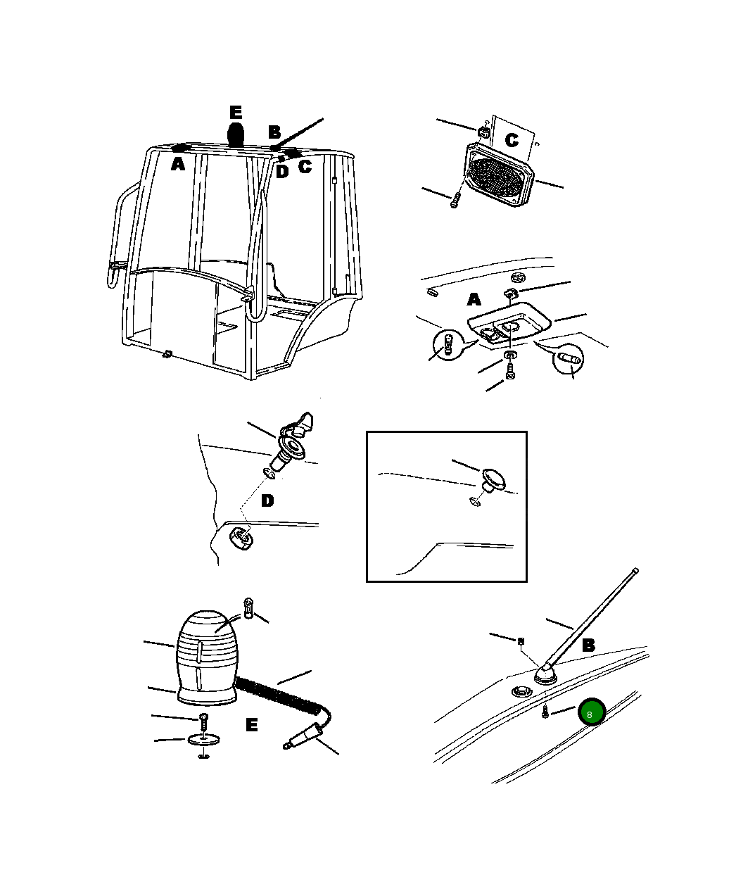 Болт 801014029  Komatsu