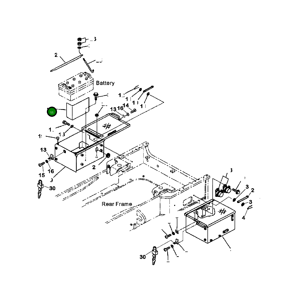 Крышка 426-06-24111 Komatsu