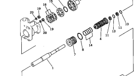 Гайка 01803-12026 Komatsu
